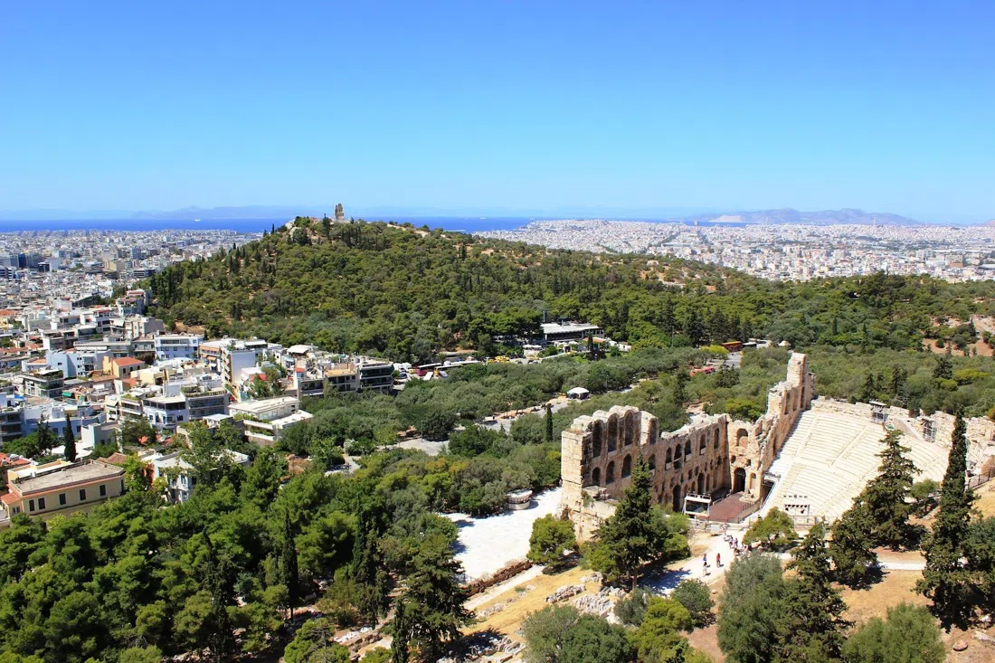 Filopappou-høyden (Filopappou), Athen