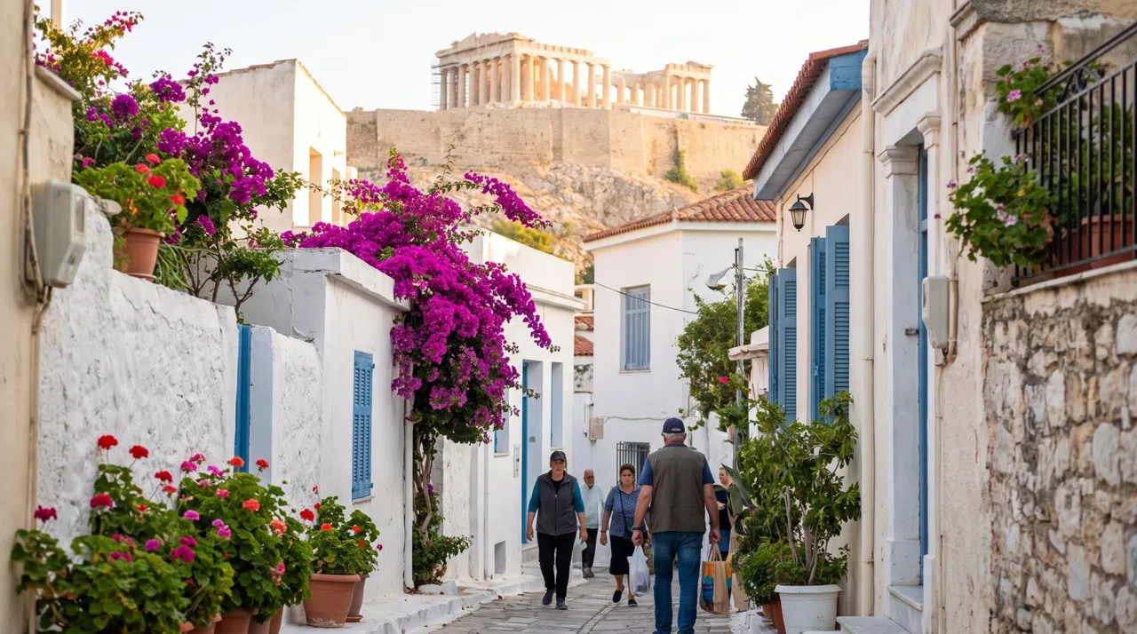 Plaka, Athens: The Old Town Beneath the Acropolis