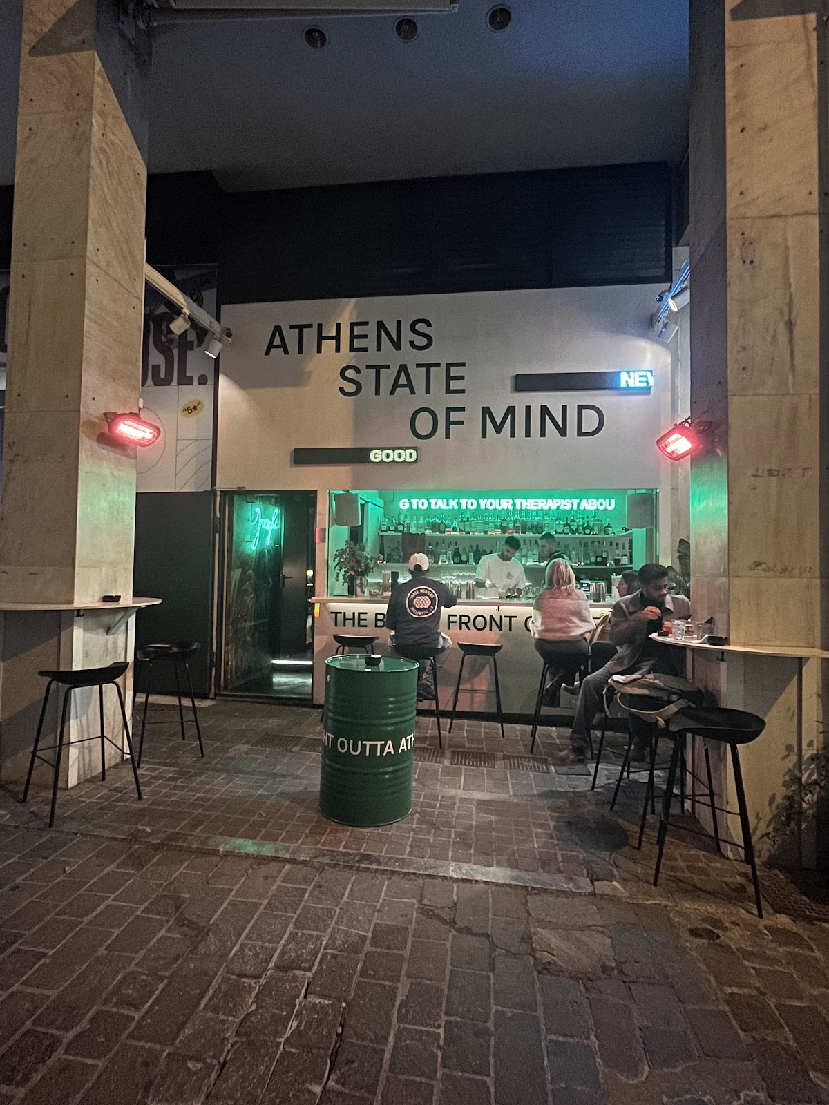Bar in Front of the Bar, Athens
