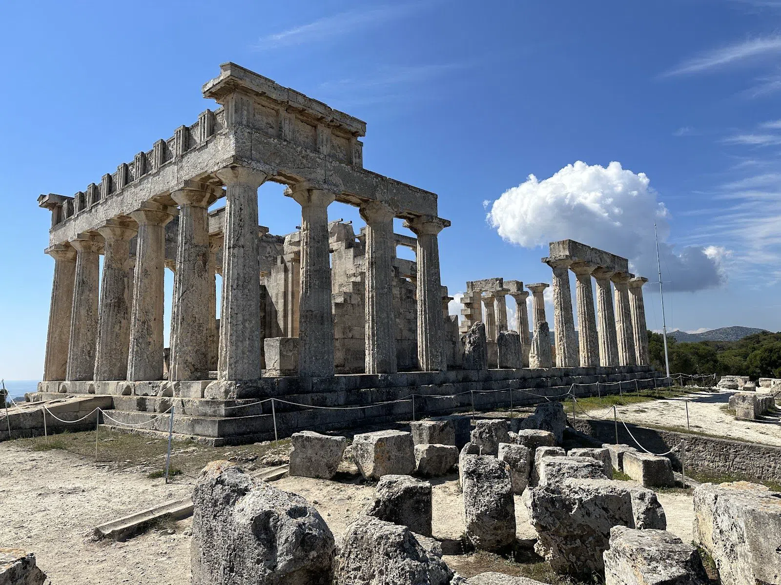 Temple d'Aphaia (Égine), Athènes
